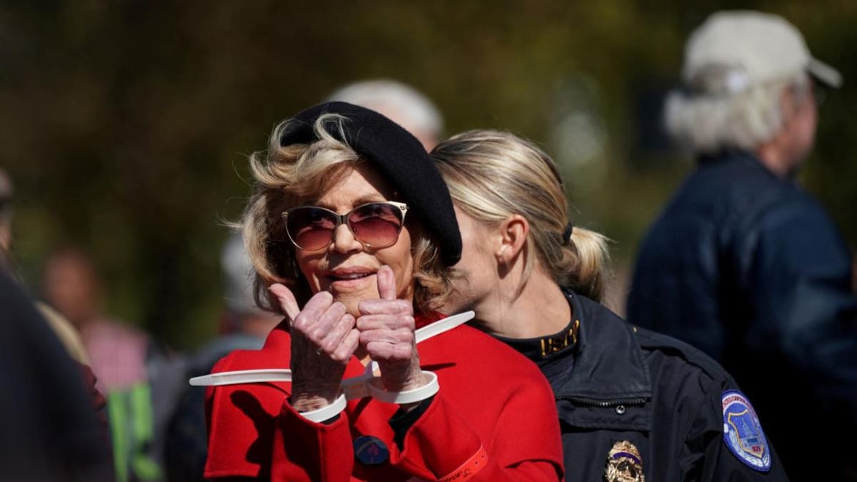 Jane Fonda, detención, REUTERS