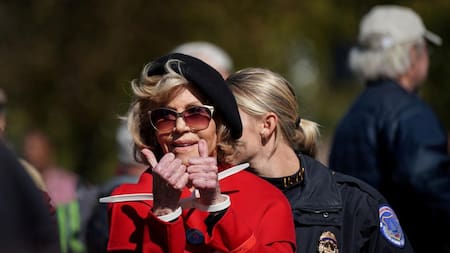 Jane Fonda, detención, REUTERS