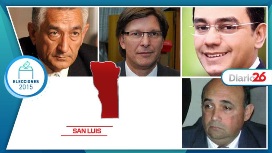 Elecciones Octubre 2015 - Candidatos Provincia de San Luis