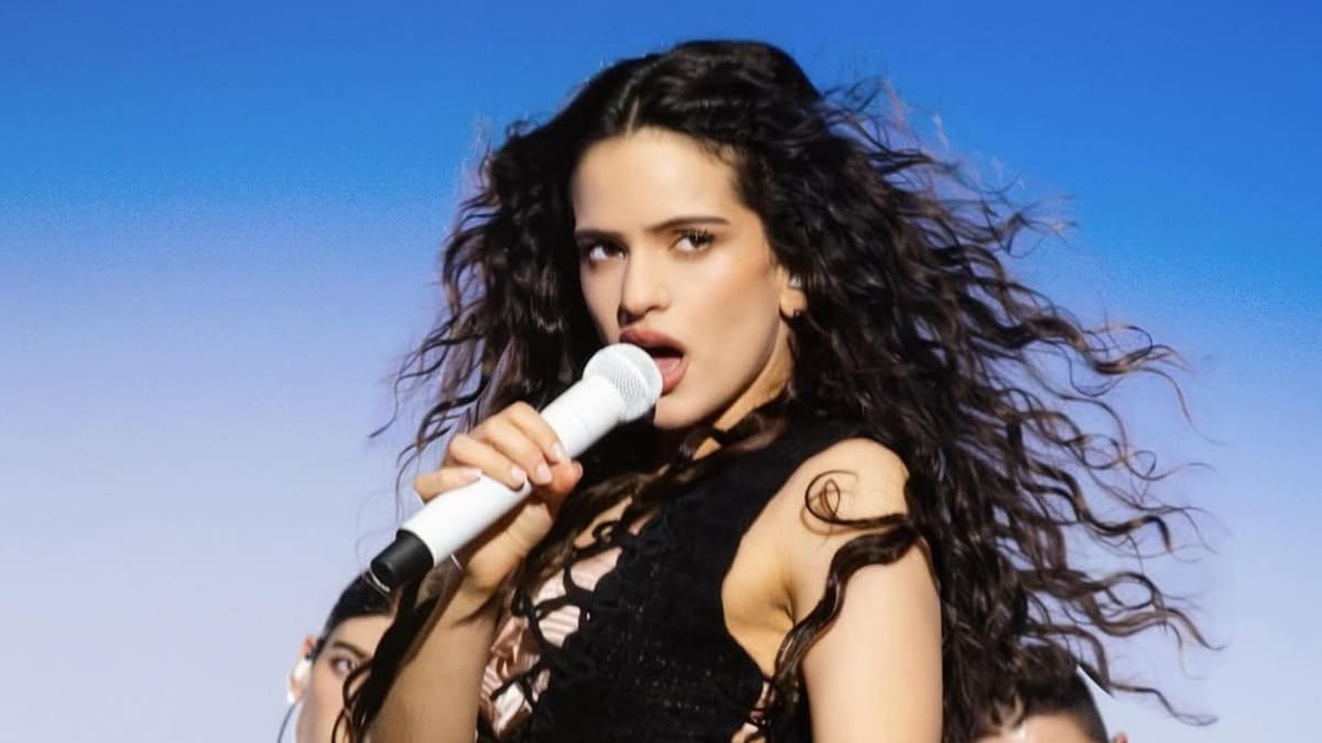 Rosalía, cantante española.