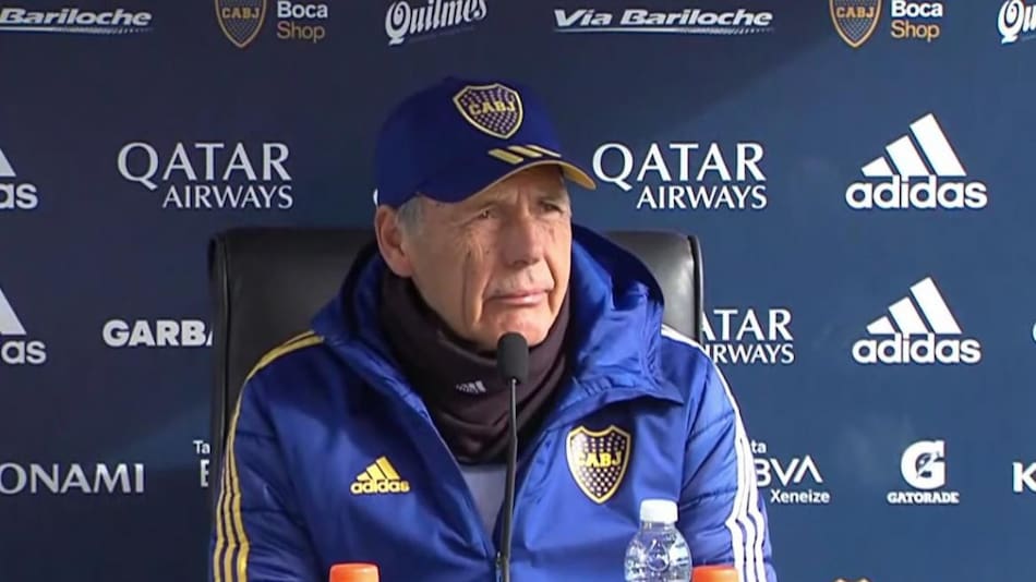 Conferencia de prensa de Miguel Ángel Russo