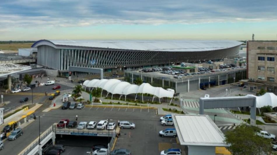 Nueva terminal del Aeropuerto de Ezeiza. Foto: NA.