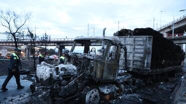 Video impactante: un camión cisterna explotó en plena autopista de Ciudad de México y dejó al menos cuatro muertos y 90 heridos
