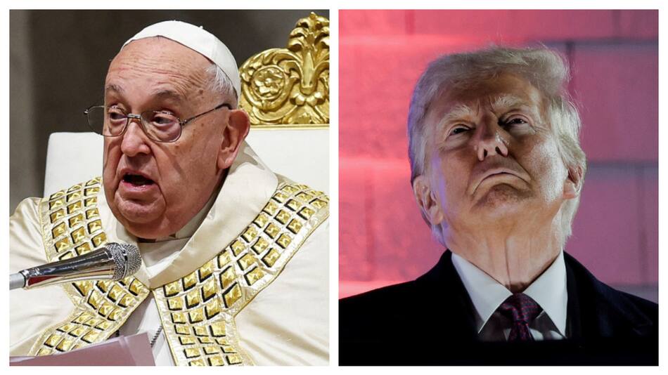 El Papa Francisco le envió una serie de mensajes a Donald Trump antes de su investidura. Foto: Fotojet.