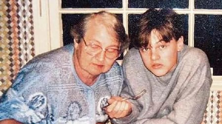 Leonardo DiCaprio y su abuela, Helena InderBirken