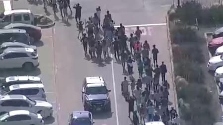 Allen Premium Outlet, el lugar donde ocurrió el tiroteo en Texas. Foto: Reuters