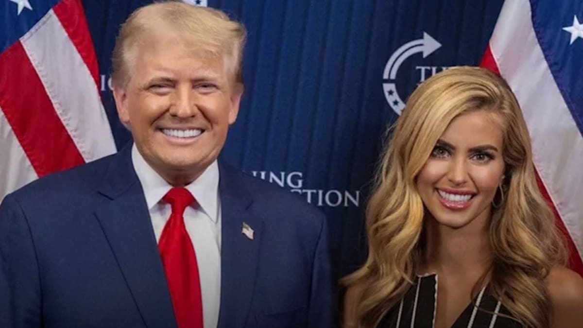 Trump junto a Zacharia.