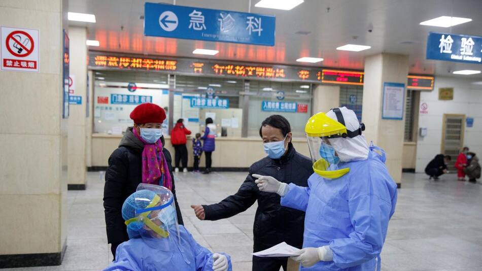 Casos de coronavirus en China, REUTERS