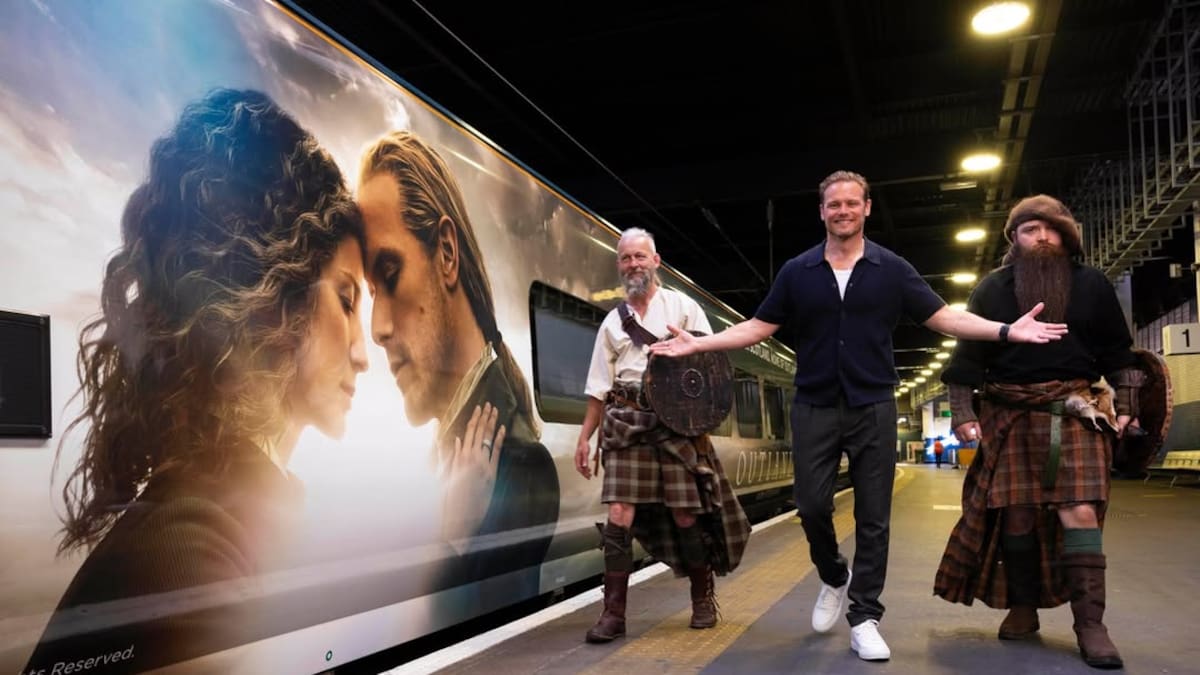 Outlander llega a las vías: así son los nuevos trenes temáticos que recorren Escocia e Inglaterra