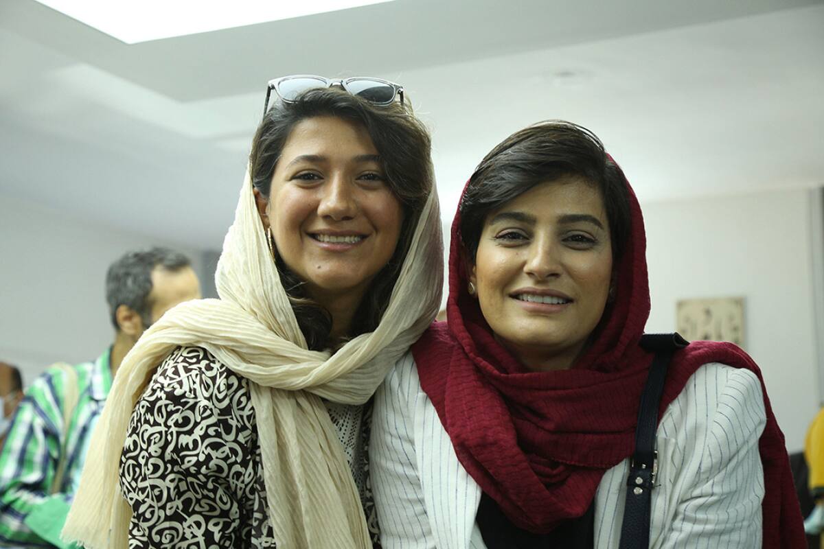 Nilufar Hamedi y Elahe Mohammadi. Foto: wan-ifra.org