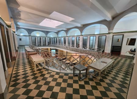 El lugar era conocido como el "spa del poder". Foto: hernancallone