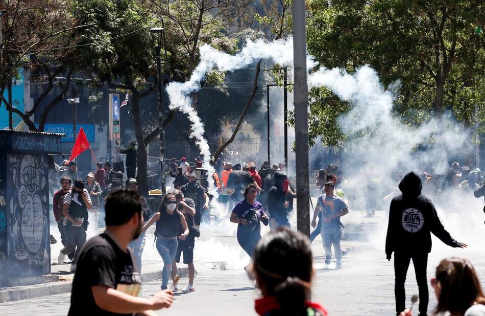 Manifestaciones, protestas y tensión en Chile, REUTERS