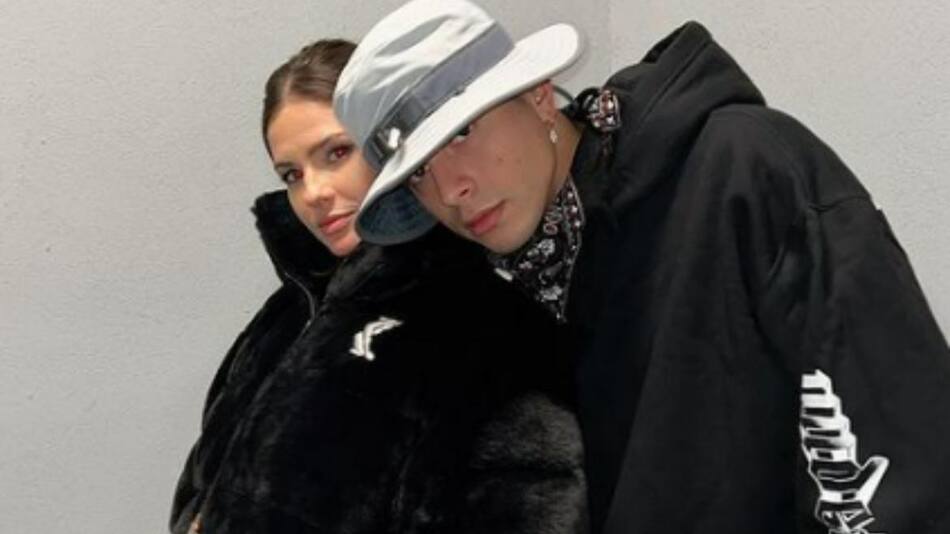 "China" Suárez y Rusherking. Foto: Instagram/rusherking