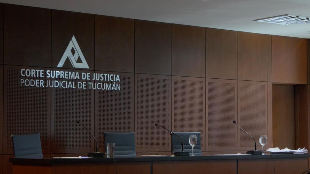Corte Suprema de Justicia de Tucumán. Foto: justucuman