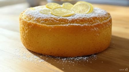 Torta de limón. Foto: X/Grook.