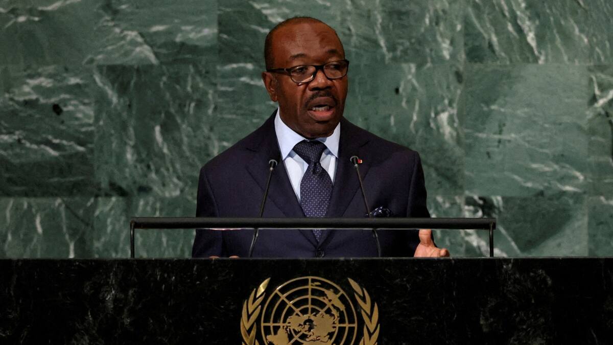 Ali Bongo, presidente de Gabón. Foto: Reuters.