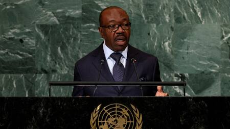 Ali Bongo, presidente de Gabón. Foto: Reuters.
