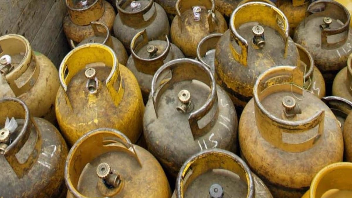 Garrafas de gas