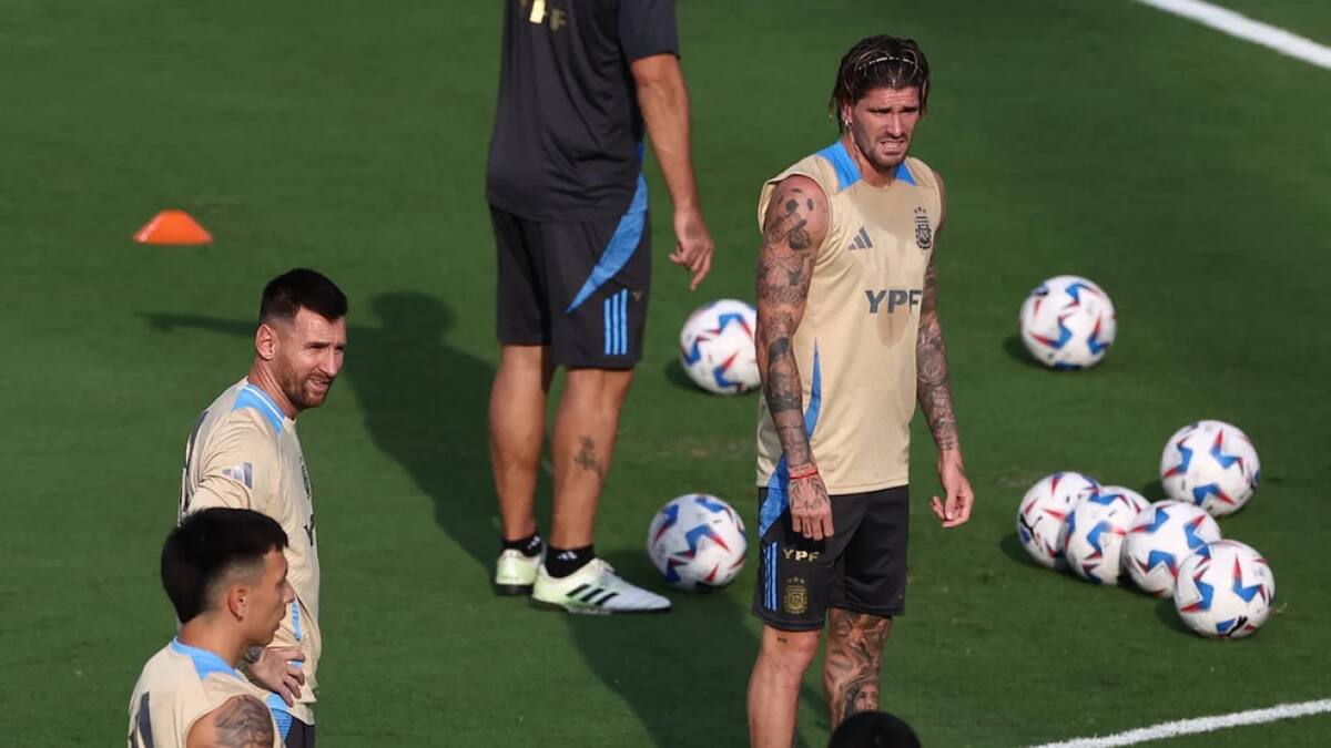 Selección Argentina. Foto: NA
