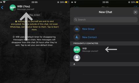 La nueva opción de WhatsApp: