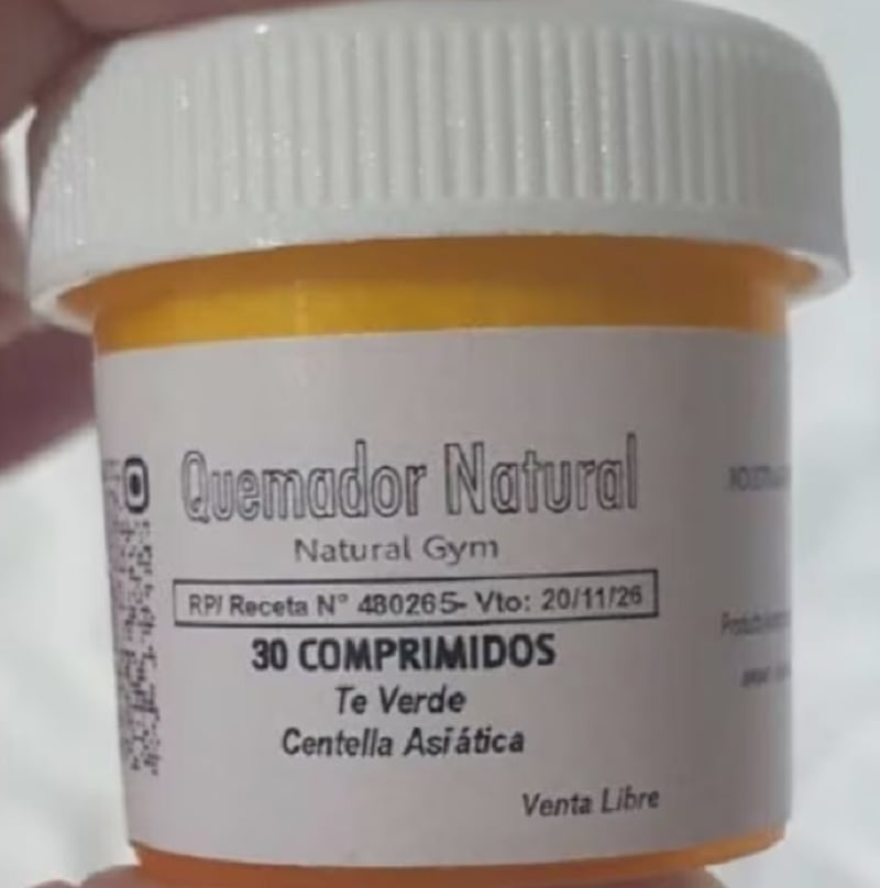 La ANMAT prohibió un suplemento para adelgazar: era falsificado y representaba un riesgo para la salud | canal26.com