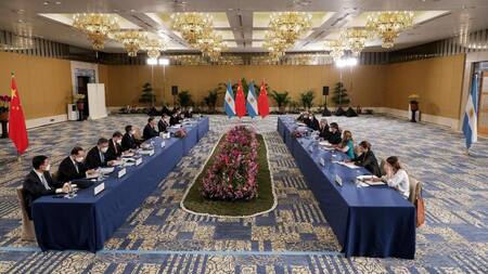 Alberto Fernández y Xi Jinping, foto Presidencia
