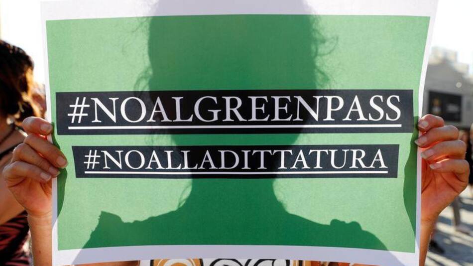 Grupo antivacuna, Italia, Reuers