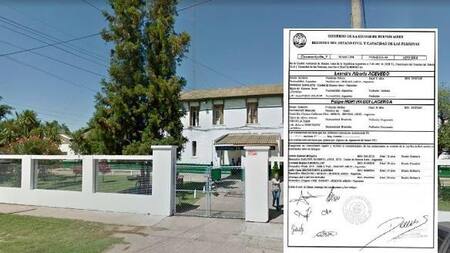 Medicos truchos Cañuelas - acta de casamiento