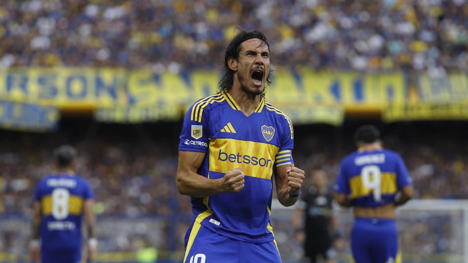 ¿Será de la partida? Cavani no se quiere perder el Superclásico. Foto: NA/Damián Dopacio.