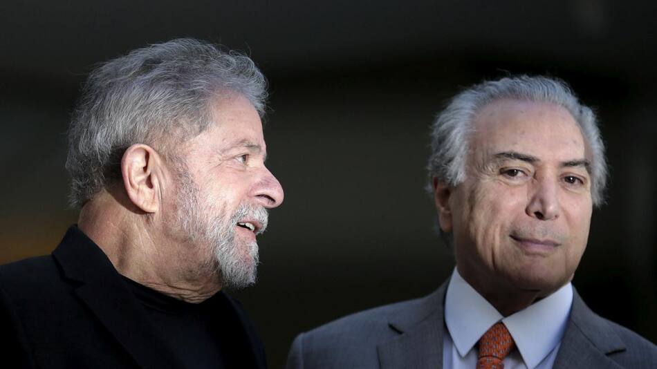 Brasil, Lula Da Silva y Michel Temer, Lava Jato, REUTERS