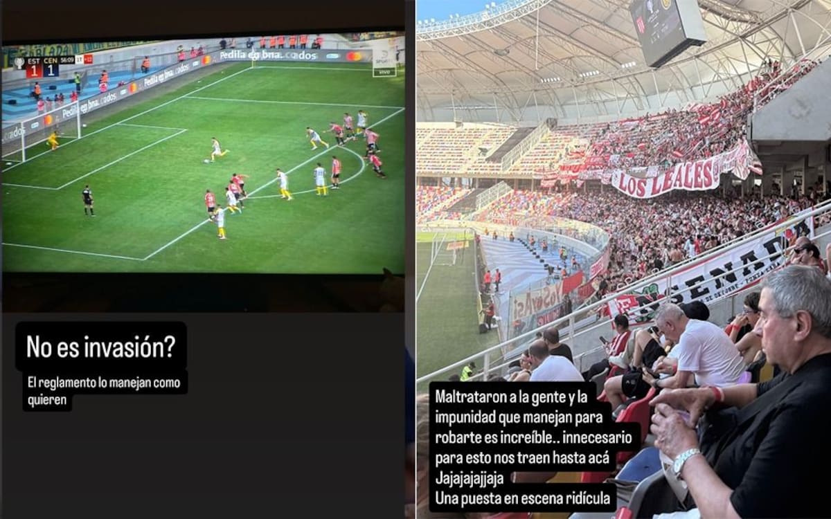 verón enojado estudiantes central supercopa internacional