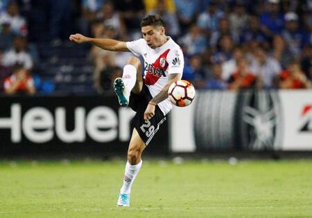 Emelec vs. River Plate, Copa Libertadores, Gonzalo Montiel, Reuters