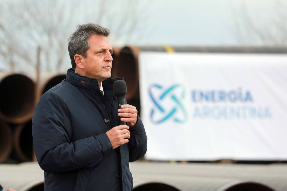 Sergio Massa pidió que se le quiten los planes sociales a aquellos que hayan participado de los saqueos. Foto: Télam.