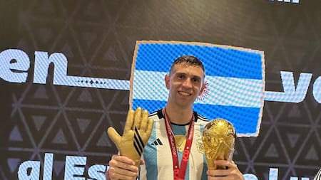 Emiliano "Dibu" Martínez. Foto: Instagram @emi_martinez26.