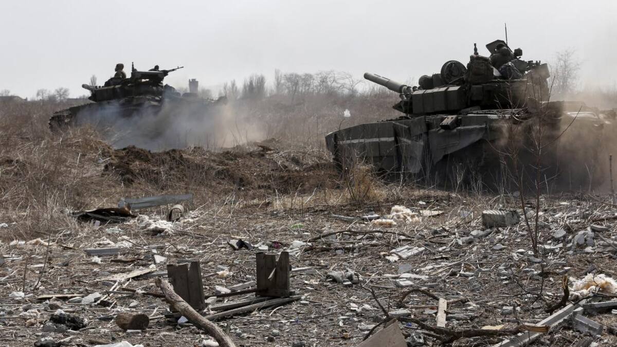 Conflicto entre Rusia y Ucrania, tanques de guerra, Reuters