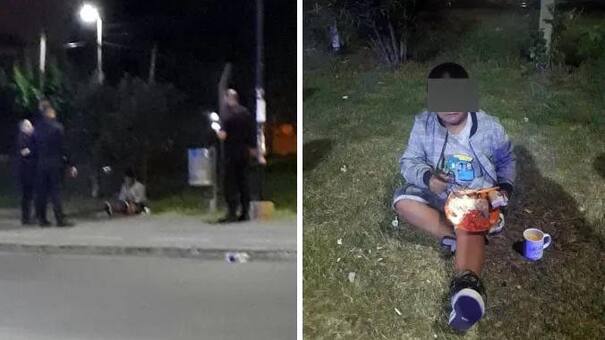 Nene de 7 años fue abandonado por su mamá en la plaza de Grand Bourg