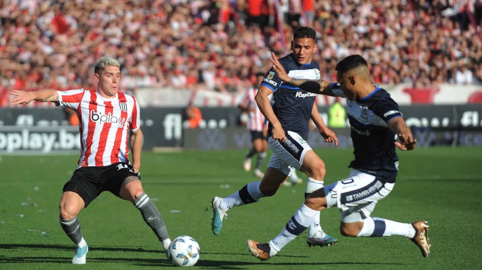 Estudiantes vs Gimnasia; Copa de la Liga. Foto: Télam.