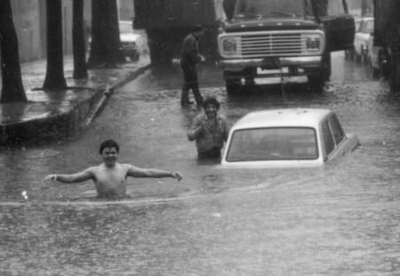 Entre el 30 y el 31 de mayo cayeron 300 milímetros. Foto: AGN