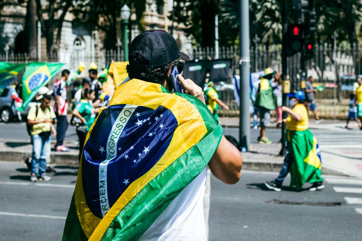 Persona de Brasil.