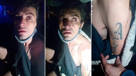 Detención de Leonardo Doval, acusado por el crimen de Villa Luzuriaga