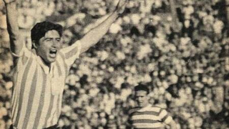 Chango Cárdenas, racing, foto NA