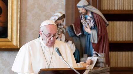 Papa Francisco en la celebración de la Navidad 2020, REUTERS