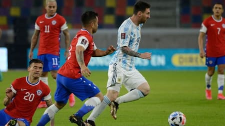 Chile vs Argentina, Eliminatarias, NA