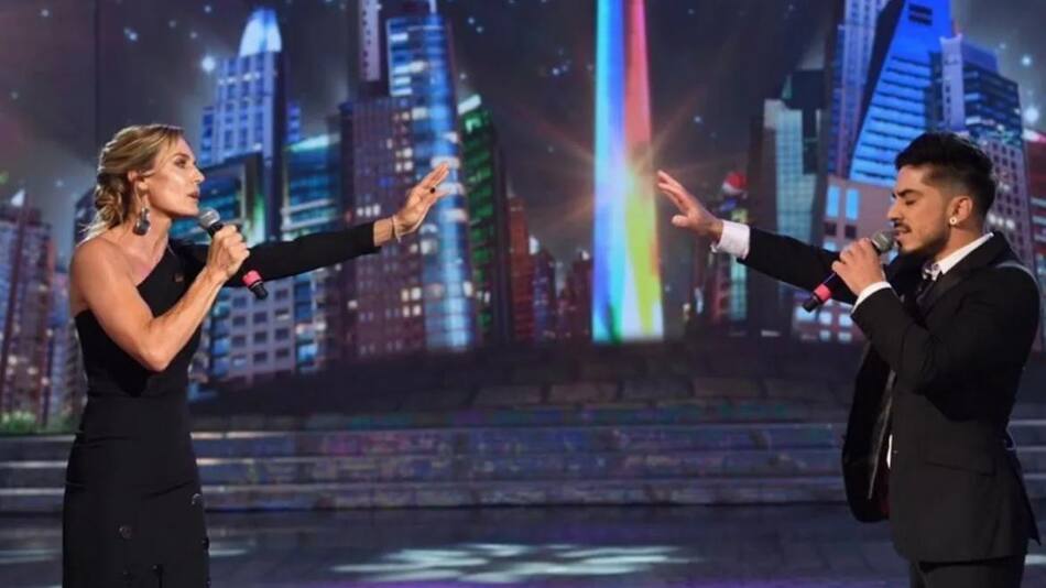 Paula Trápani en el Cantando 2020, El Trece