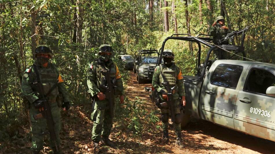 Ejército de México durante un operativo contra el narcotráfico_Reuters
