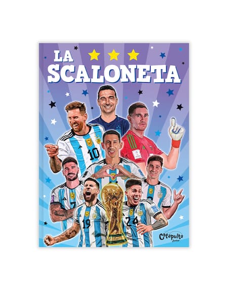 Portada del libro infantil "La Scaloneta". Foto: Catapulta Junior.