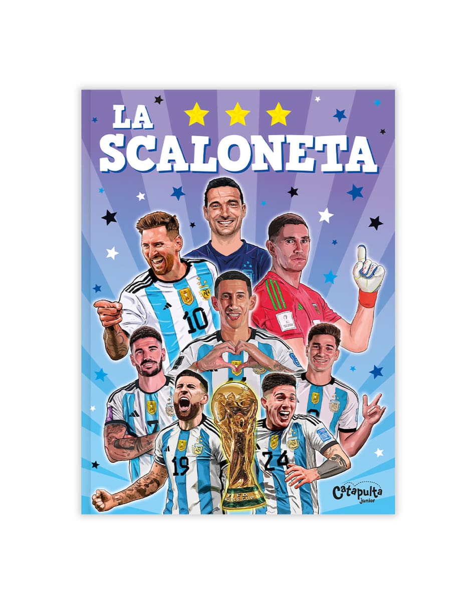 Portada del libro infantil "La Scaloneta". Foto: Catapulta Junior.