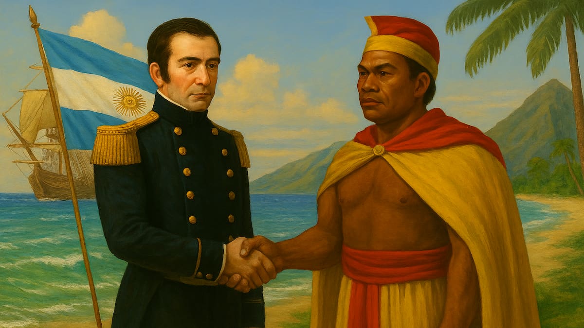 El viaje histórico de Bouchard