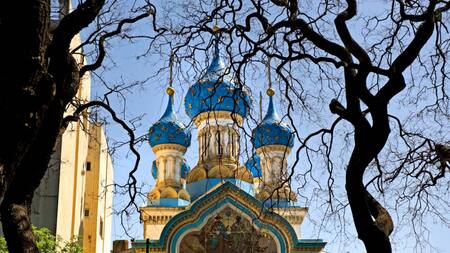 La Iglesia Ortodoxa Rusa fue diseñada gracias al aporte del Zar Alejandro III