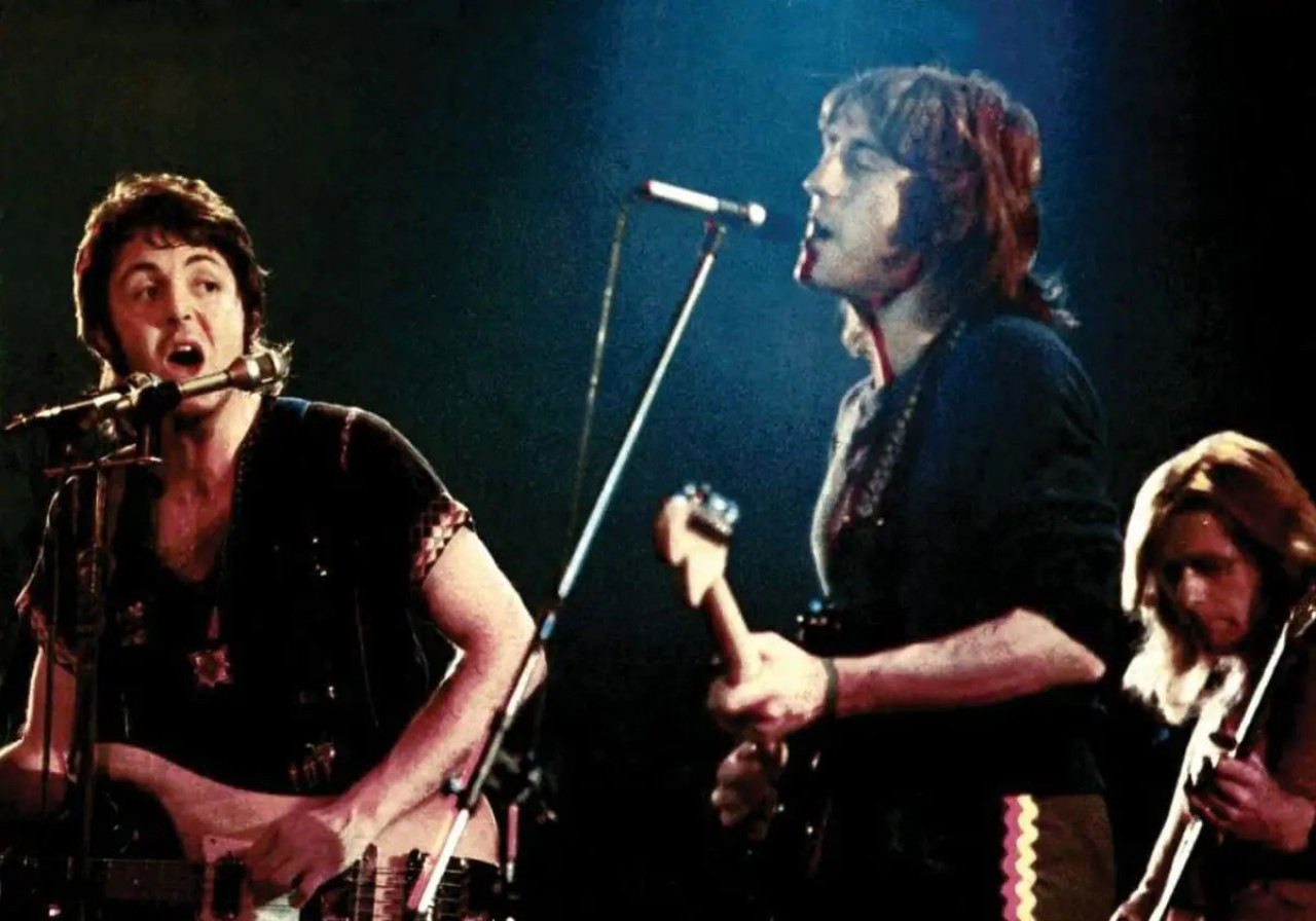 Denny Laine y Paul McCartney.